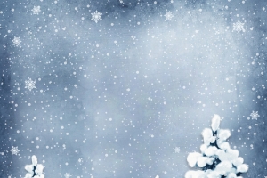 圣诞节复古质感实物雪人圣诞树浪漫高清背景