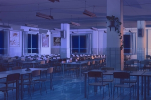 夜晚的教室