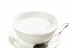 原味双皮奶白碗高清PNG透明免扣设计素材免费下载