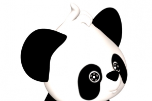矢量动物国宝大熊猫PANDA