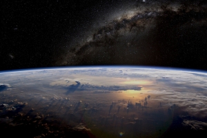 科技地球宇宙星空背景