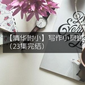 清华附小写作指导课，小灵通全集（23集终章）
