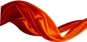 飘带随风飘扬丝绸