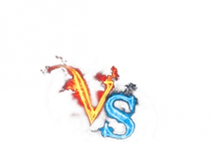 冰与火VS艺术字体
