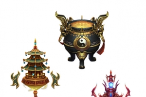 中国传统神话神仙八卦炉