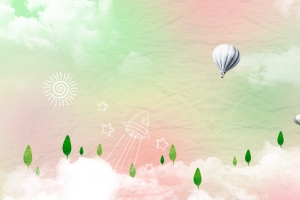 梦幻儿童背景