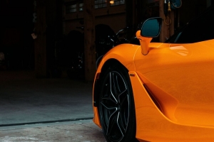  mclaren 汽车 超级跑车 橙色 4k壁纸 3840x2160