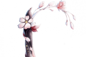 古典古风清新唯美插画