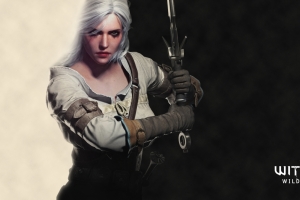 巫师3狂猎ciri 3840x2160游戏壁纸