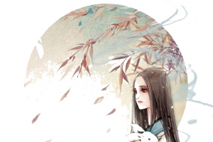 古风设计手绘美女