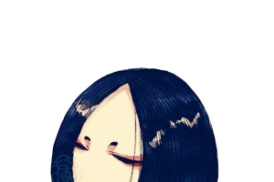 手绘美女2