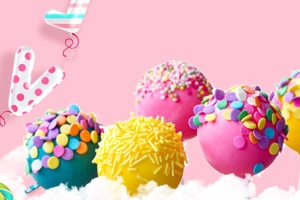 儿童节童真童趣糖果banner