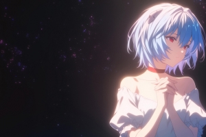 绫波丽 星空 梦幻唯美3440x1440带鱼屏壁纸