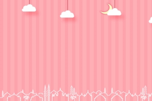 淘宝粉色条纹家居壁纸清新banner