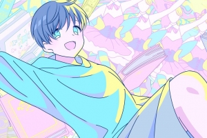 女孩 微笑 喜悦 快乐 动漫 艺术 4k壁纸 3840x2160