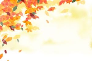 复古秋分节气海报背景素材