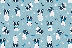 斗牛犬 狗 图案 艺术 4k壁纸 3840x2160