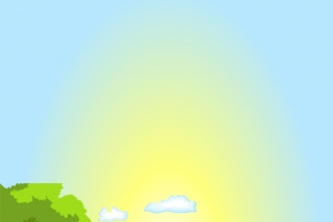 卡通森林背景广告背景