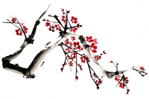 水墨梅花
