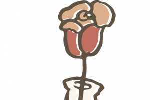 情人节花瓶玫瑰