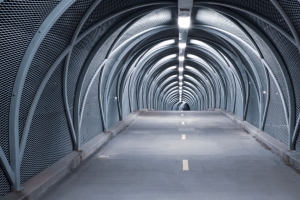 隧道 道路 桥梁 建筑 对称 4k壁纸 3840x2160