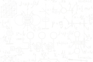 白线条物理数学公式矢量图