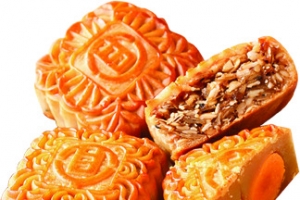 五仁蛋黄月饼中秋