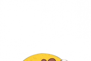 中秋夜可爱月亮上的嫦娥