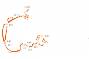 红二方面军线路图