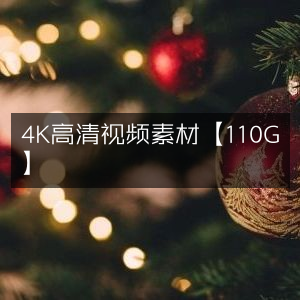 4K超高清视频素材大放送【110G】