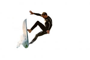 海上冲浪高清PNG透明免扣设计素材免费下载