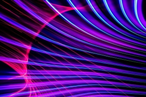 光 线条 霓虹灯 冷冻灯 抽象 紫色 4k壁纸 3840x2160