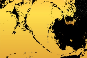 黑金时尚质感金色banner