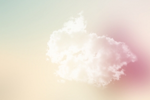 粉色梦幻云彩天空