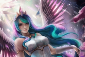 天使 美女 大长腿 唯美梦幻 5k手机壁纸