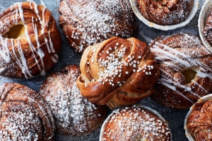 西式甜点面包壁纸