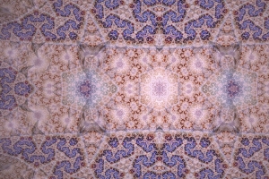 分形 图案 抽象 紫色 浅色 4k壁纸 3840x2160