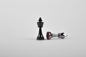 国王 国际象棋 棋子 极简主义 4k壁纸 3840x2160