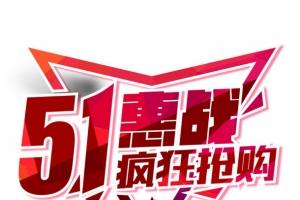 51惠战艺术字体