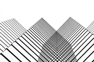建筑 极简主义 黑白 镜像 4k壁纸 3840x2160
