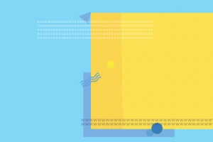几何简约商务教育开学banner