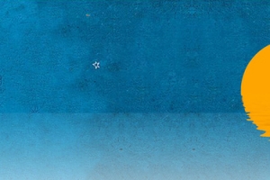 复古中秋月亮banner
