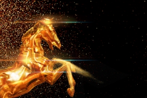大气金粉质感banner