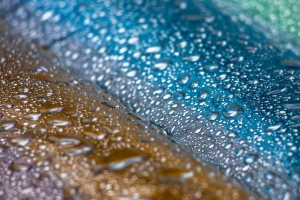 表面 雨 滴 水 宏观 4k壁纸 3840x2160