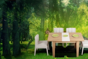 绿色家居背景banner