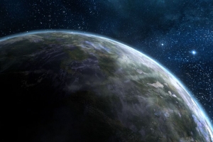 3840x2160 行星 恒星 辉光 太空 宇宙壁纸 背景