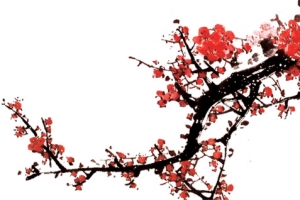 水墨梅花