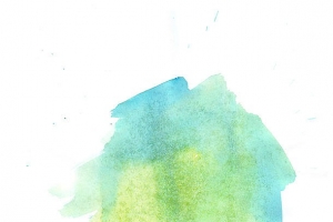 水彩墨迹喷溅