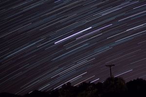 星迹 星星 线条 夜晚 天空 4k壁纸 3840x2160