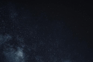 黑夜漫天繁星的野外